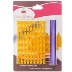 Prägestempel Buchstaben Stempelset