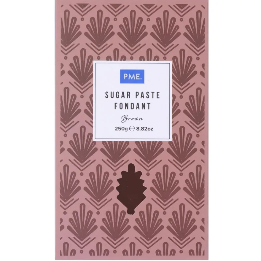 Profi Qualität - PME Fondant Braun 250g