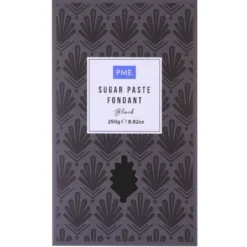 Profi Qualität - PME Fondant Schwarz 250g