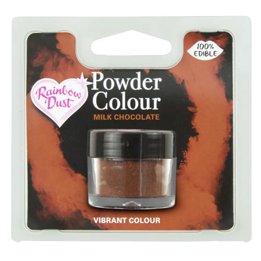 Rainbow Dust Puderfarbe Milk Chocolate 2g