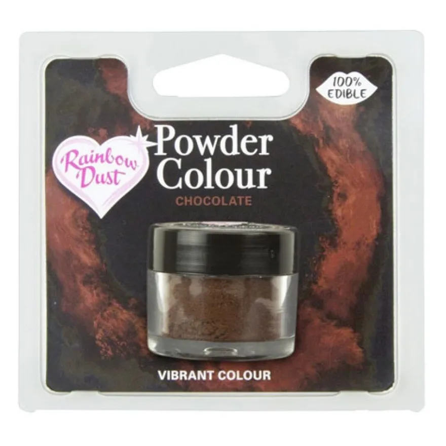 Rainbow Dust Puderfarben Chocolate 2g
