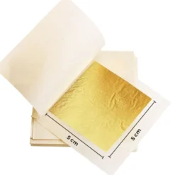 Rosie Rose Blattgold 5x5cm 24 Karat - 5 Blatt
