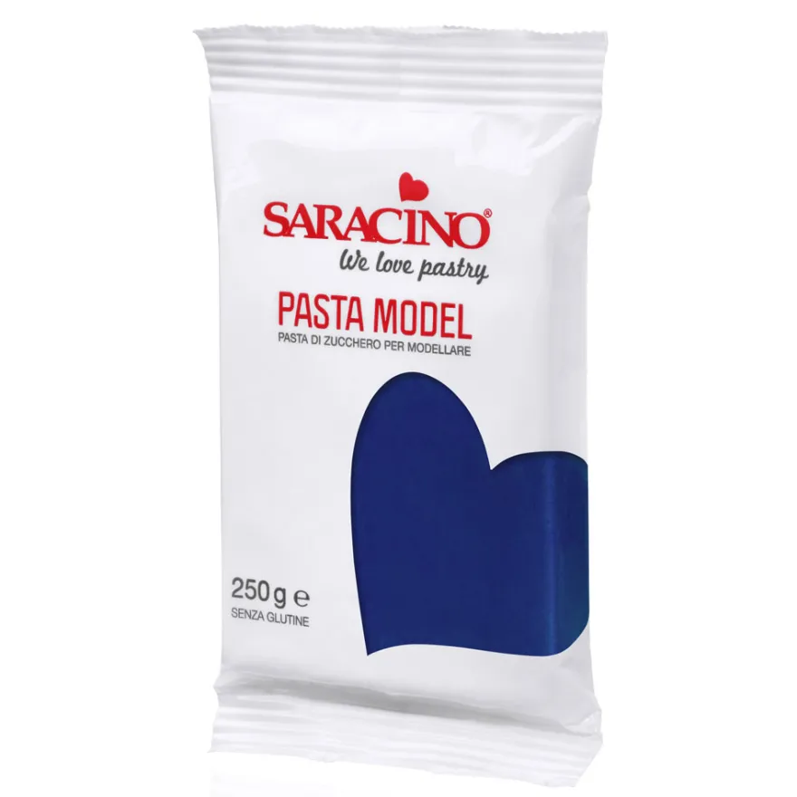 Saracino Modellierpaste - Marineblau 250g