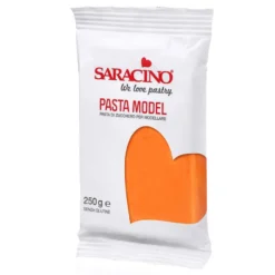 Saracino Modellierpaste - Orange 250g