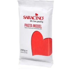 Saracino Modellierpaste - Rot 250g