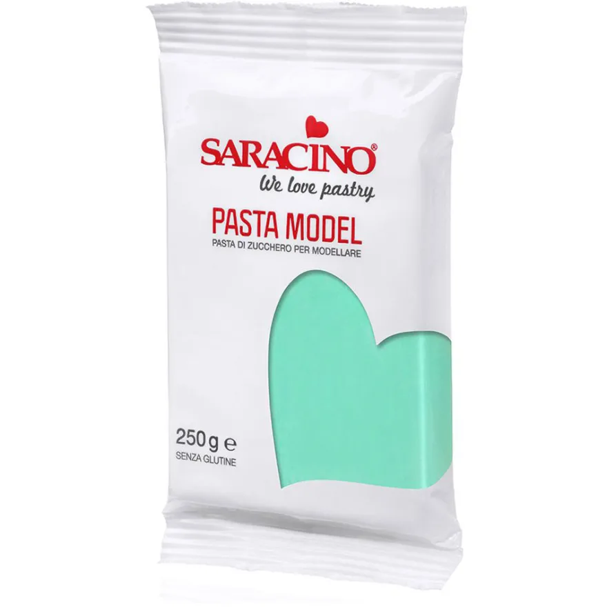 Saracino Modellierpaste - Tiffany Blau 250g
