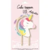 ScrapCooking Cake Topper Led Einhorn