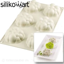 Silikomart Silikon- Backform 3D Design - Bollicine