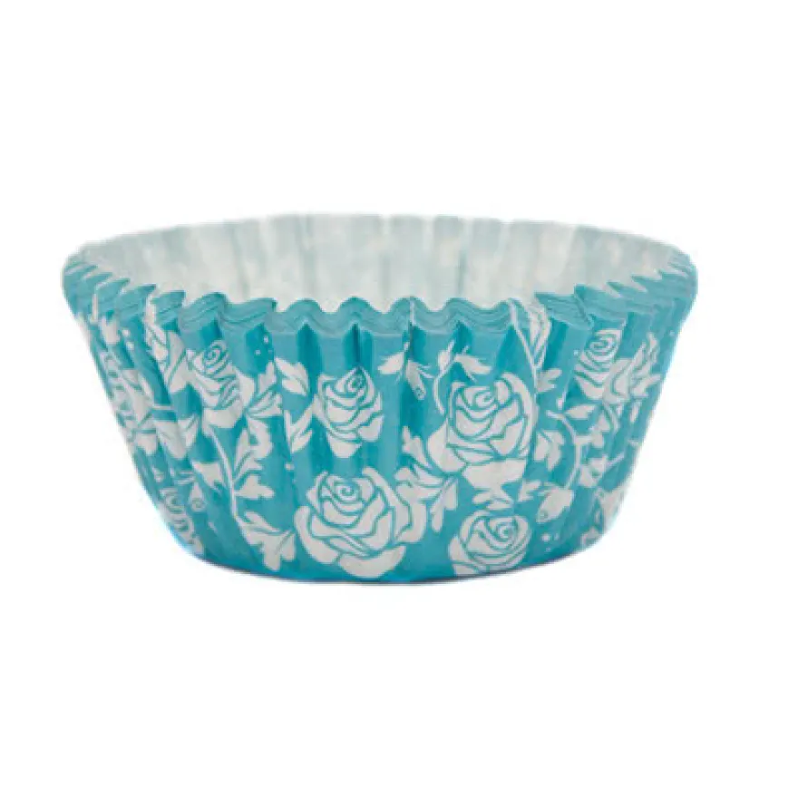 SK Rosen-Cupcake Förmchen Duck Egg Blue