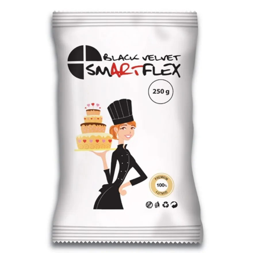 Smartflex Fondant Black Velvet 250g