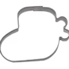 Städter Ausstecher Babyschuh 7 cm Weißblech