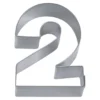 Städter Ausstecher - Zahl 2