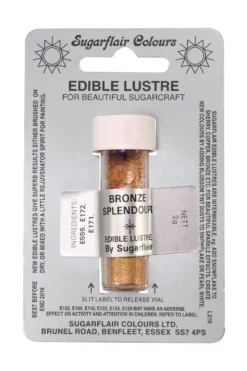 Sugarflair Glanz- Puder, Bronze Splendour 2g