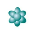 Sugarflair Pastell Farbe Aqua, 25 g