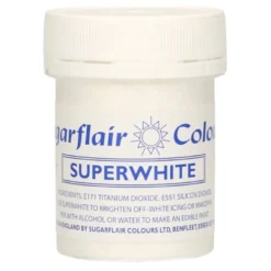 Sugarflair Superwhite Icing Whitener 20g