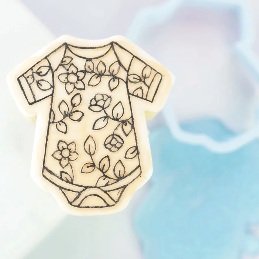 Sweet Stamp Outboss Stamp N Cut - Babybody Floral
