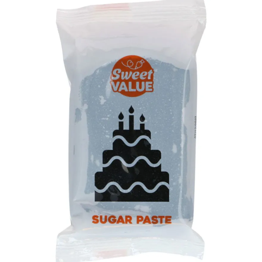 Sweet Value Fondant Schwarz 200g