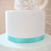 Tortenband Satinband Aquamarine 15mm x 5m