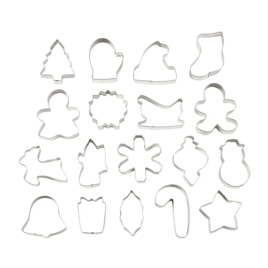 Wilton Ausstecherset Weihnachten 18 teilig
