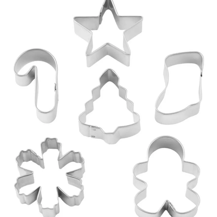 Wilton Cookie Cutter Mini Ausstecher Set Weihnachten