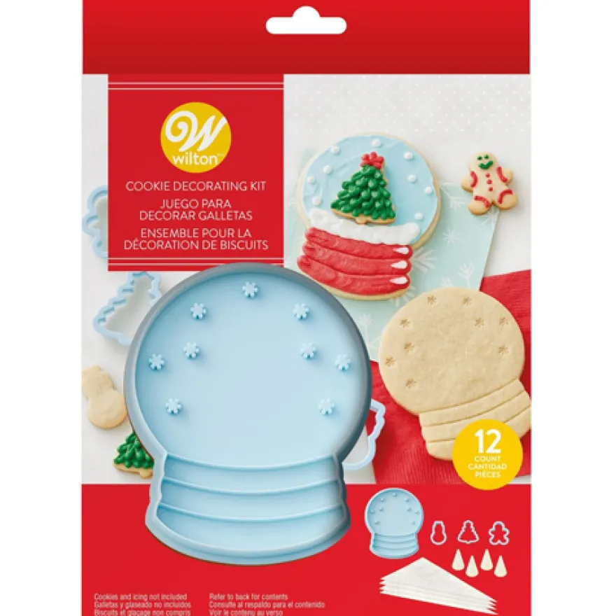 Wilton Cookie Stamp Kit Schneekugel