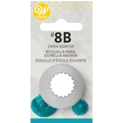 Wilton Decorating Tip #8B open Star - Sterntülle