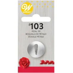 Wilton Decorating Tip #103 Carded - Rosentülle