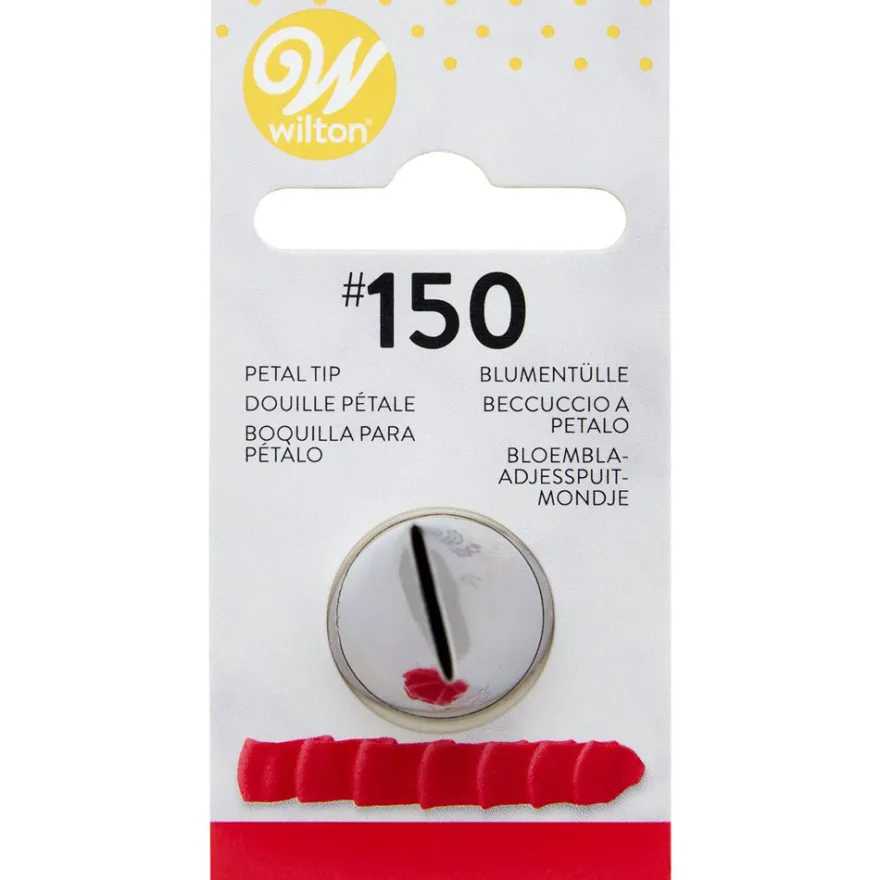 Wilton Decorating Tip #150 - Rosentülle gerade