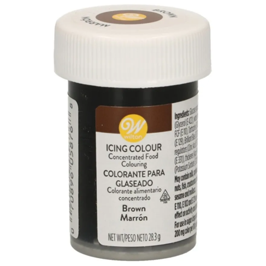 Wilton EU Icing Color - Brown 28g