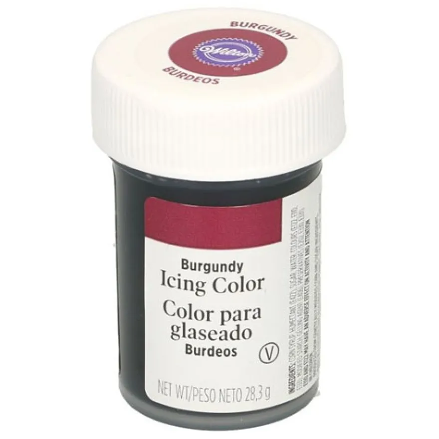 Wilton EU Icing Color - Burgundy 28g