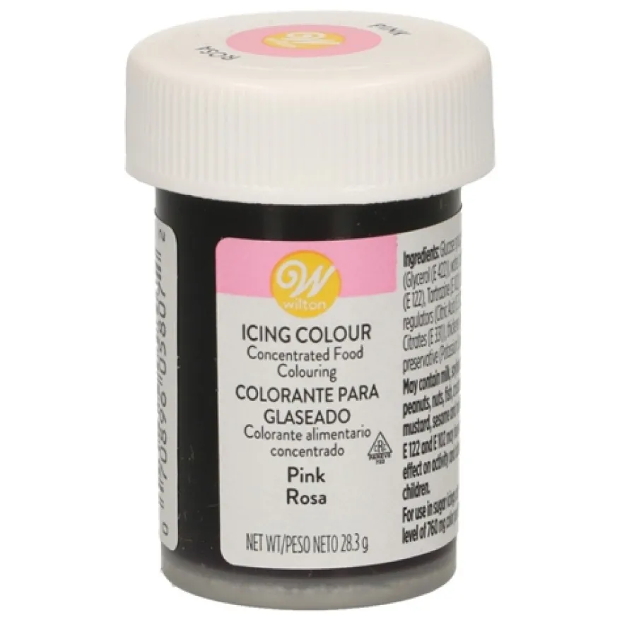 Wilton EU Icing Color - Pink 28g