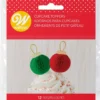 Wilton Fun Pick Wabenbälle Christbaumkugeln 12 Stück
