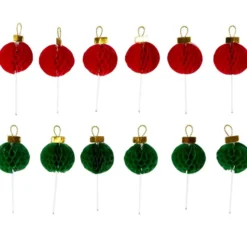 Wilton Fun Pick Wabenbälle Christbaumkugeln 12 Stück