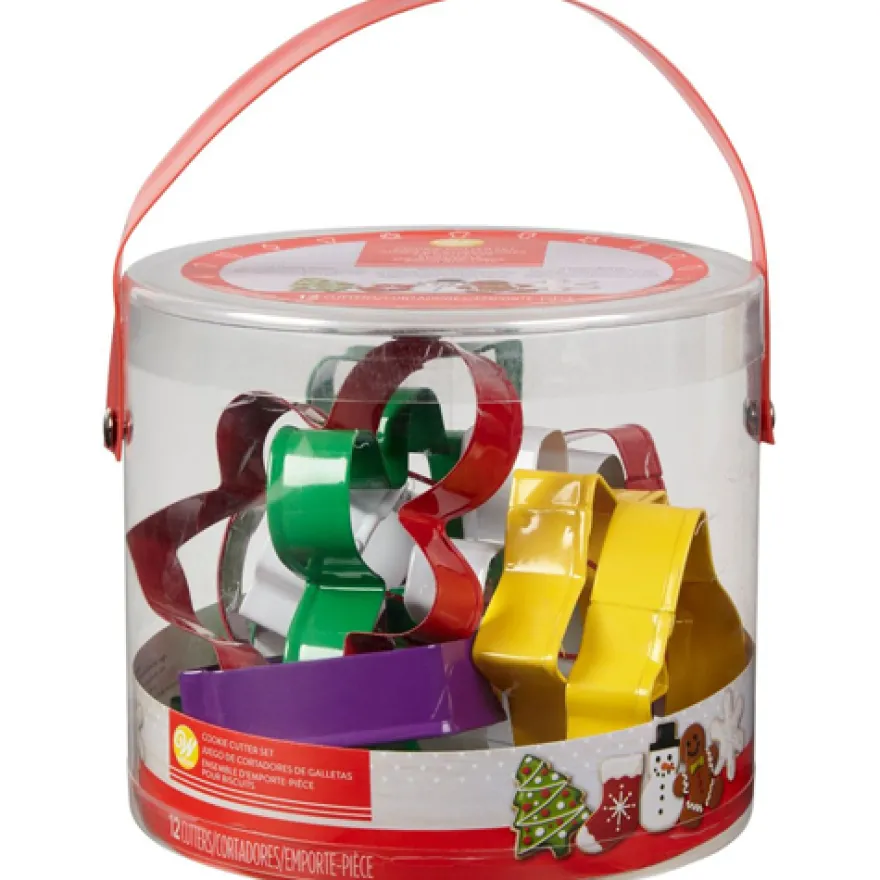 Wilton Keksausstecher-Set aus Metall Weihnachten 12-teilig