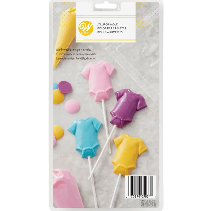 Wilton Lollipop Form - Babystrampler