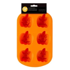 Wilton Silikonbackform Kürbis