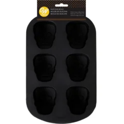 Wilton Silikonbackform Totenkopf