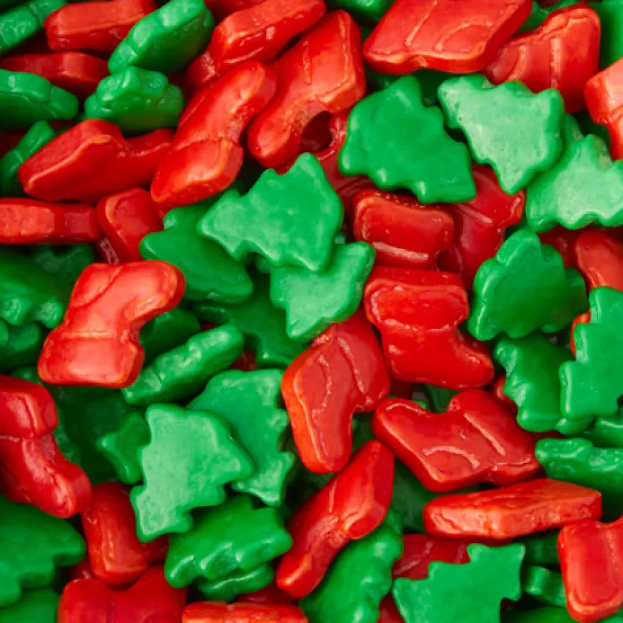 Wilton Sprinkles 3d - Stiefel & Tannenbaum 56g